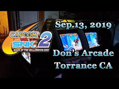 Capcom vs SNK 2【カプエス2】at Don's Arcade (Sep 13, 2019) Pt2