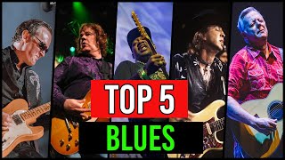 Top 5 Blues Guitarists Who Can SHRED 🎸