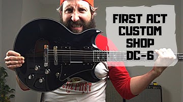 Doom Metal Guitars - First Act Custom Shop Double Cut DC-6