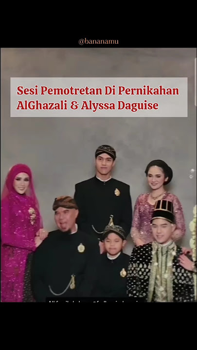 MEWAH BANGET😍INI DIA SESI PEMOTRETAN PERNIKAHAN THE AL'S TANPA BUNDA MAIA #trending #fyp