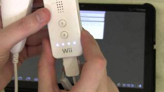This is a guide that shows you how to connect wiimote xoom. but the
steps can be applied any android device.