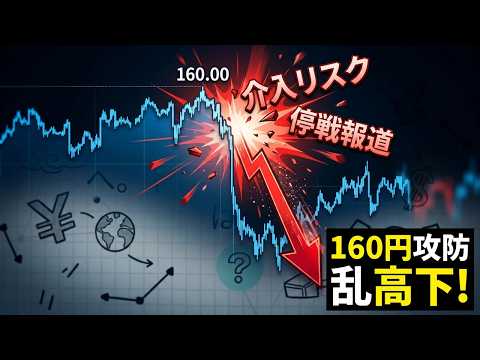 【ドル円 USD/JPY】停戦合意でも下がらない！？原油高と「円独歩安」で161円？来週はどうなる？：2026年4月11日【週報】