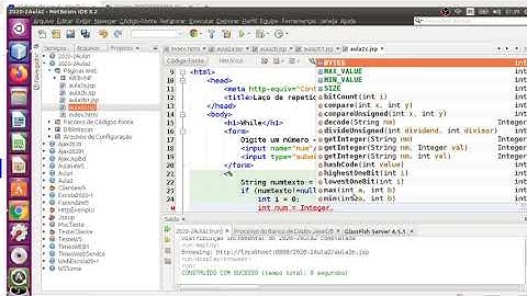 Programação JSP - Laço de repetição