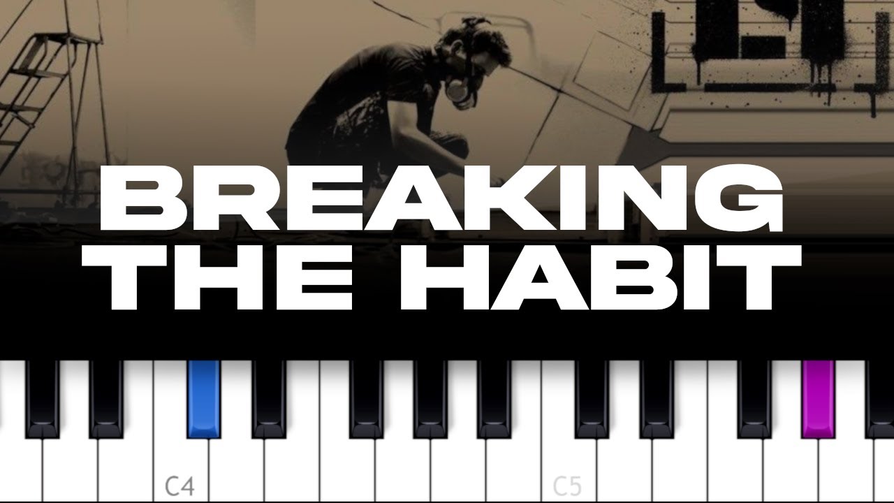 Linkin Park - Breaking The Habit  (piano tutorial)