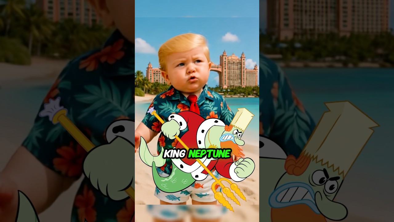 Melaniama! Wow! #Trump #Bahamas #Comedy #aibaby #donaldtrump Voice of ​⁠@austinnasso