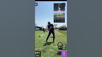 Bryson DeCheambeau driver swing in 3D - sway and sway gap creating draw pattern