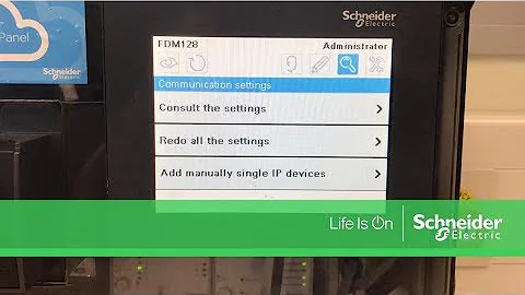 How to Discover Masterpact MTZ and Compact NSX Circuit Breakers on the FDM128 Display