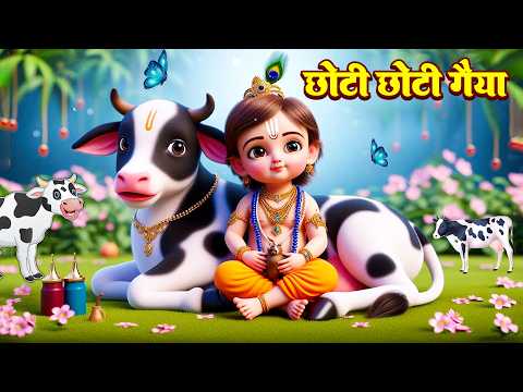Choti Choti Gaiya | छोटी छोटी गैया | Chote So Mero Madan Gopal | Little Krishna Bhajan