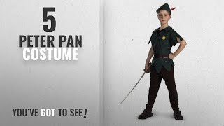 Top 10 Peter Pan Costume 2018 Peter Pan - Size Child M7-8