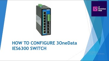 How to Configure 3onedata IES6300 L3 Switch (Huawei CloudEngine S5735I-S-V2)