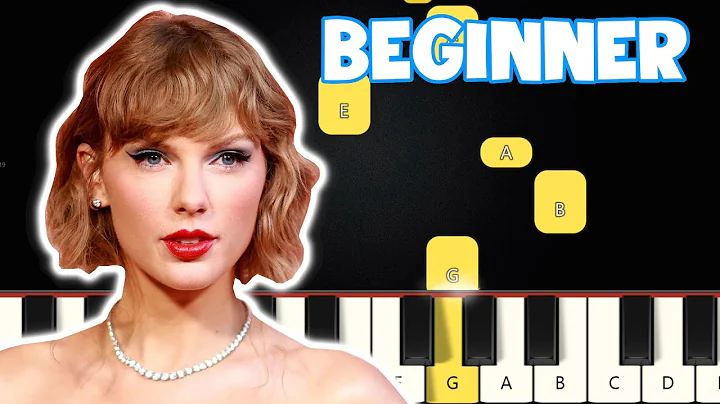 Don’t Blame Me - Taylor Swift | Beginner Piano Tutorial | Easy Piano