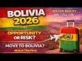 Bolivia 2026: Cost of Living, Jobs, Salaries &amp; Visa Options (Full Guide) | The World Guide
