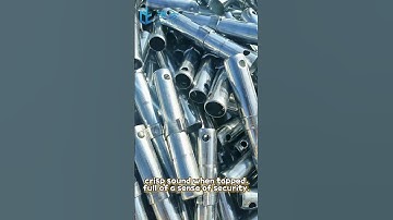 The Production Process of Scaffolding Connecting Rods #scaffolding  #steel #constructiontools #build