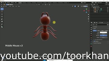 blender tutorial, ant modeling, eevee ant tutorial,