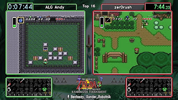 zer0rush vs ALG Andy. Top [16] Game [1] ALTTPR Tournament Spring 2018