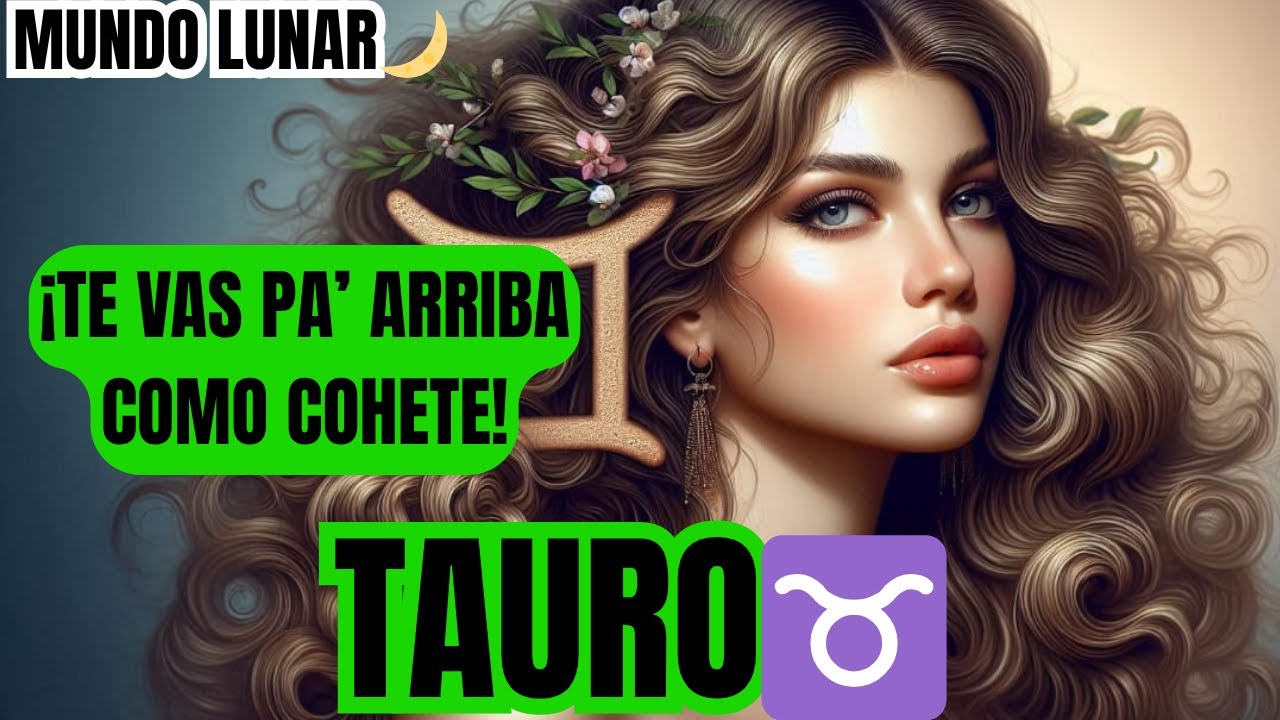 TAURO♉¡SE ME ERIZÓ LA PIEL, MI AMOR!😱LO QUE TE VIENE ES DE LOCURA ...
