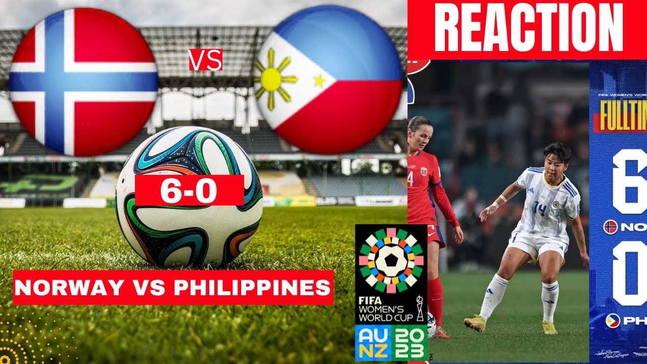 Norway vs Philippines Women 6-0 Live Stream FIFA World Cup Football Match Score 2023 Highlights