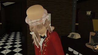 The trip play a minimum wage job and dies(READ DESCRIPTION) #roblox #horror #funnyvideo #hell rails