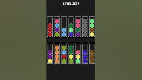 Ball Sort Puzzle Level 3597
