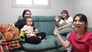 KWENTOHAN AT MAY PASALUBONG  GALING PINAS🇵🇭w/ THIS PRETTY MOM @luckydoyun @jeanpark