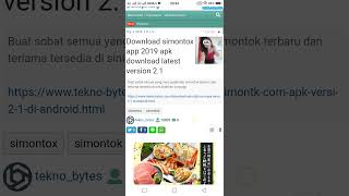 cara download simontok 2019