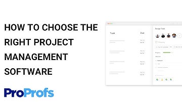 How to Choose Project Management Software