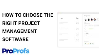 How to Choose the Best Project Management Software screenshot 3