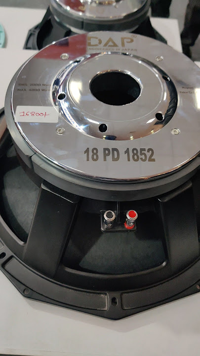 2000watt subwoofer speaker 2000w bass speaker PD1852