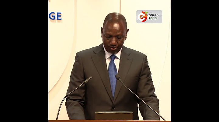 President Ruto: My government has made a strategic decision to broaden Kenya's stock exchange market