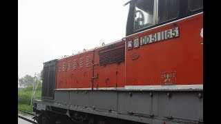 鷲別機関区輪西派出公開イベントDD51 1165号機体験添乗