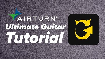 Ultimate Guitar Setup for AirTurn Pedals on iOS