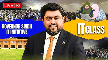 Live!!! 🔴 | IT Class Session At Governor House| Kamran Tessori