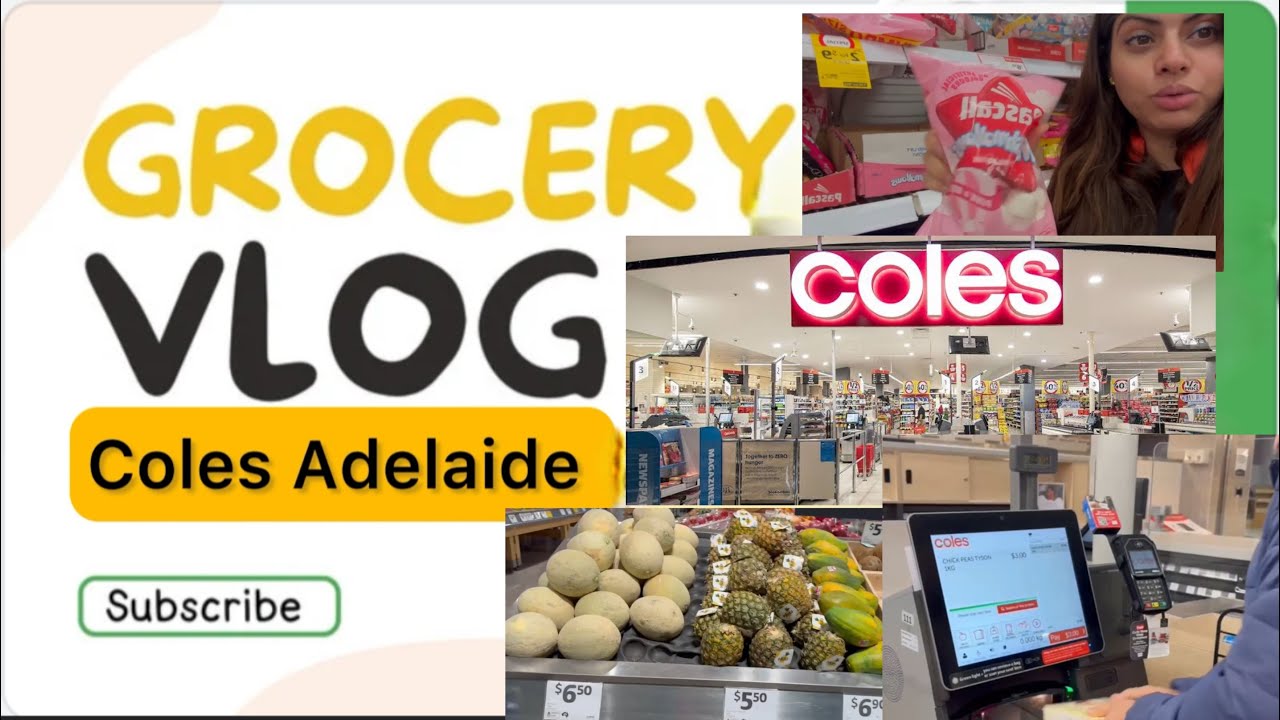 Adelaide’s Best Grocery Haul at Coles||Budget Deals||affordable price||Australia🌟||Grocery haul