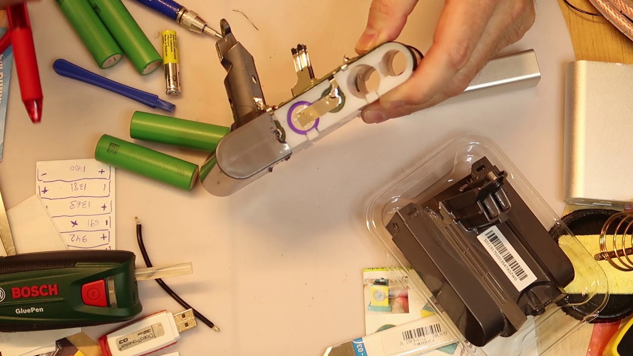 dyson v6 Battery fixing part 3 (last part) YouTube