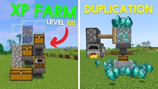 MCPE /Bedrock 1.17 Minecraft Duplication Glitches and Farms