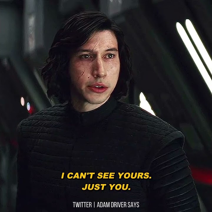 Kylo Ren 'I can't see yours. Just you.' | Star Wars: The Last Jedi, 2017