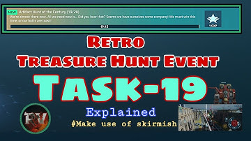 Retro Treasure Hunt Event Task-19 | Artifact Hunt of the Century(19/28) | #warrobots