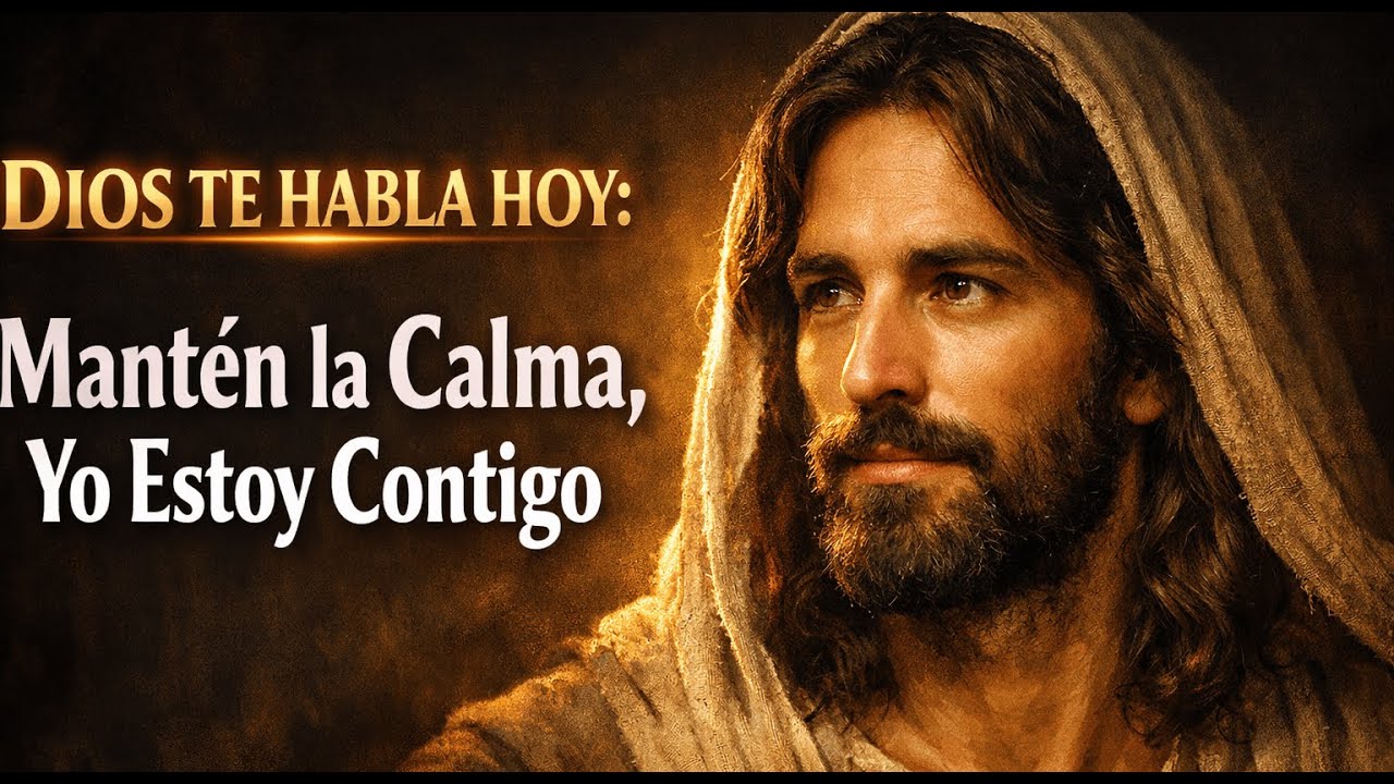 DIOS TE HABLA HOY 🕊️ Mantén la Calma, Yo Estoy Contigo | Mensaje ...