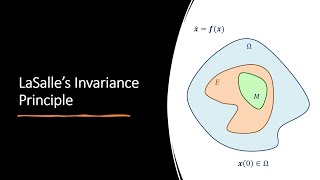 Famous Nonlinear control systems - 3.1. LaSalle's Invariance Principle Net Worth