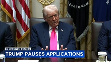 Trump administration halts immigration applications for migrants from 19 travel-ban nations