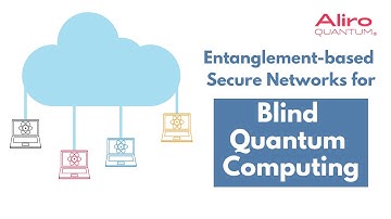Entanglement-based secure networks for Blind Quantum Computing
