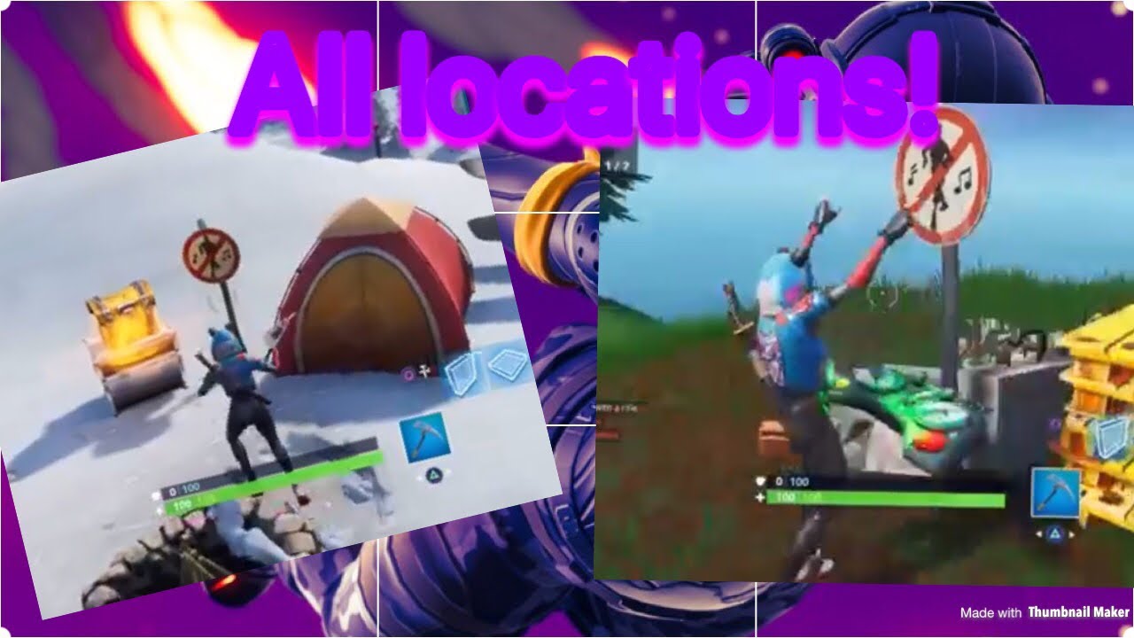 All forbidden dance locations challenge locations