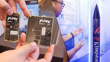แรมจากอนาคต CAMM2 แรงเย็นขึ้น + จรวดอวกาศจาก KINGSTON l COMPUTEX 2025