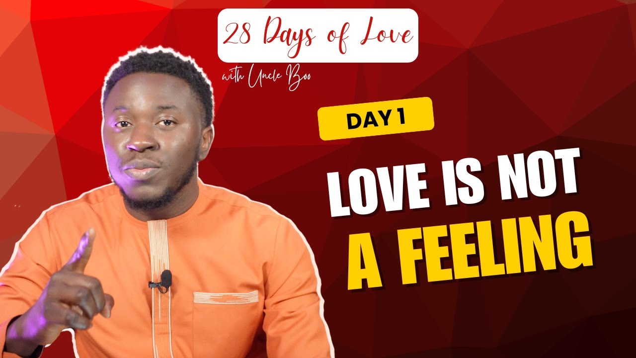 Uncle Boo LOVE IS NOT A FEELING 🥺 | 28 Days of Love with Uncle Boo (Day 1 ...