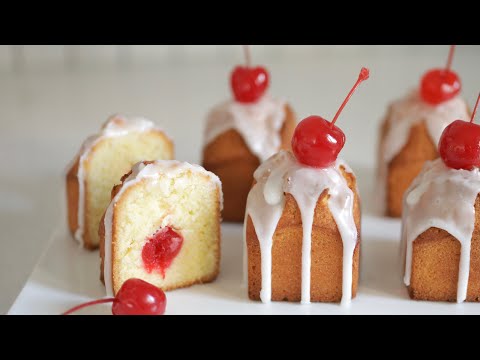 Pretty Cherry Pound Cake Recipe