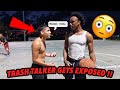 1v1 Basketball TRASH TALKER GETS EXPOSED!! | Aaron Mondesir