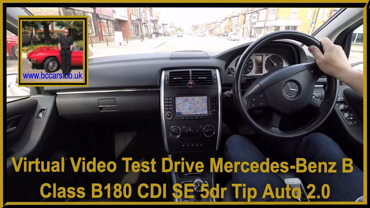 Virtual Video Test Drive Mercedes Benz B Class B180 Cdi Se