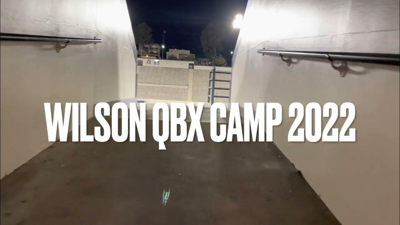 Wilson QBX Camp 2022 YouTube