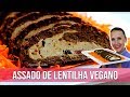 ASSADO DE LENTILHA VEGANO SEM GLÚTEN [CEIA DE NATAL VEGANA]