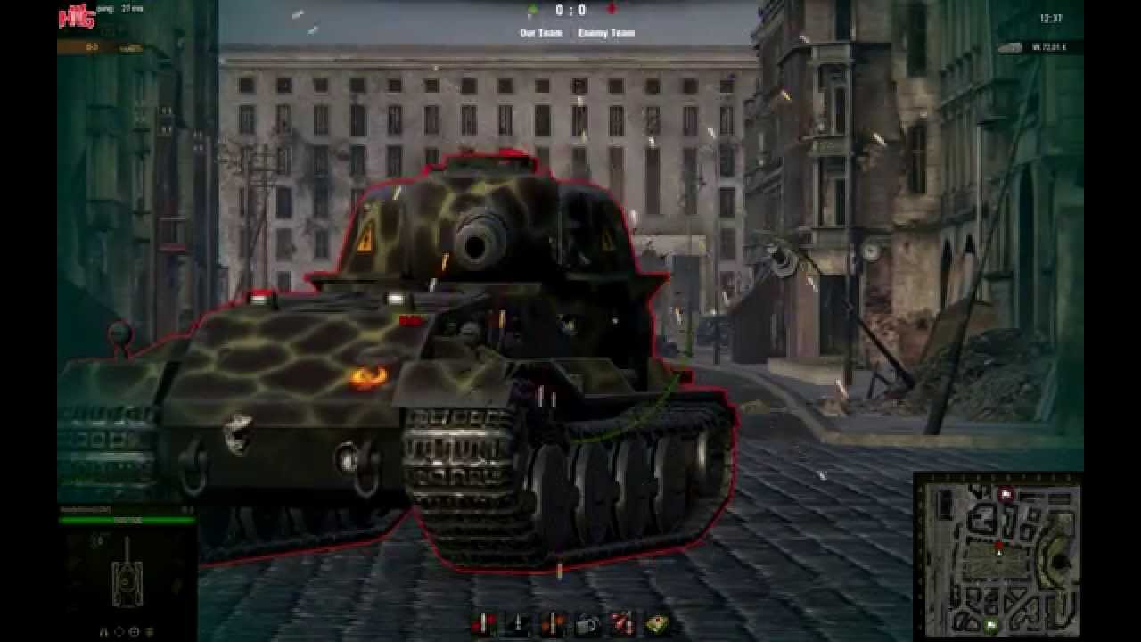 World Of Tanks Where To Shoot Vk 72 01 K Youtube